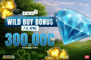 Lov na bonus dobitke se završava danas, 300.000 dinara na Fazi turniru